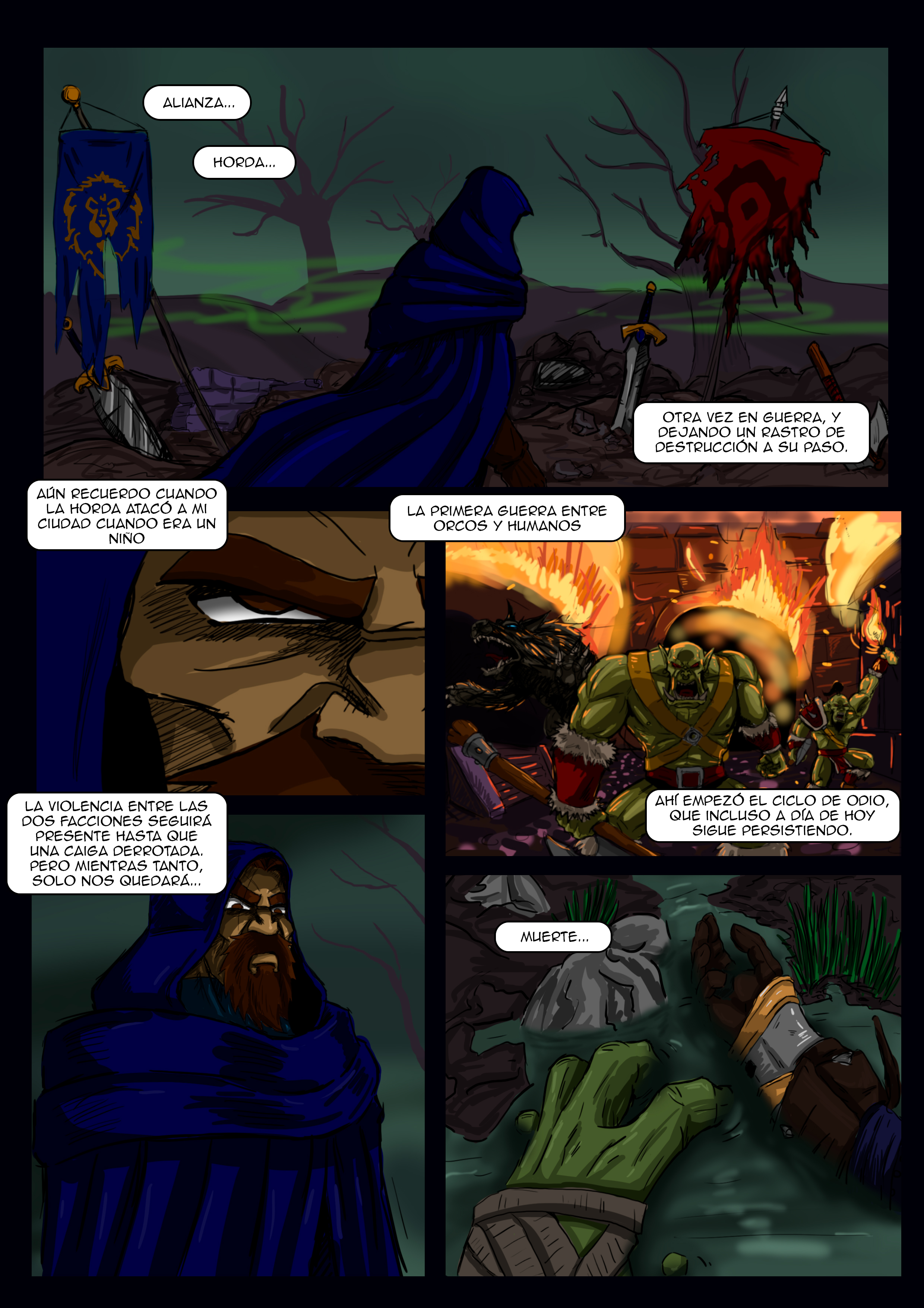 Cenizas de Guerra #1 | Cómic de World of Warcraft Cenizas de Guerra #1 | Cómic de World of Warcraft